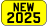 2025 NEW