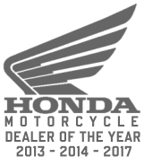 MOTORCYCLE DEALER OF THE YEAR  2013 - 2014 - 2017
